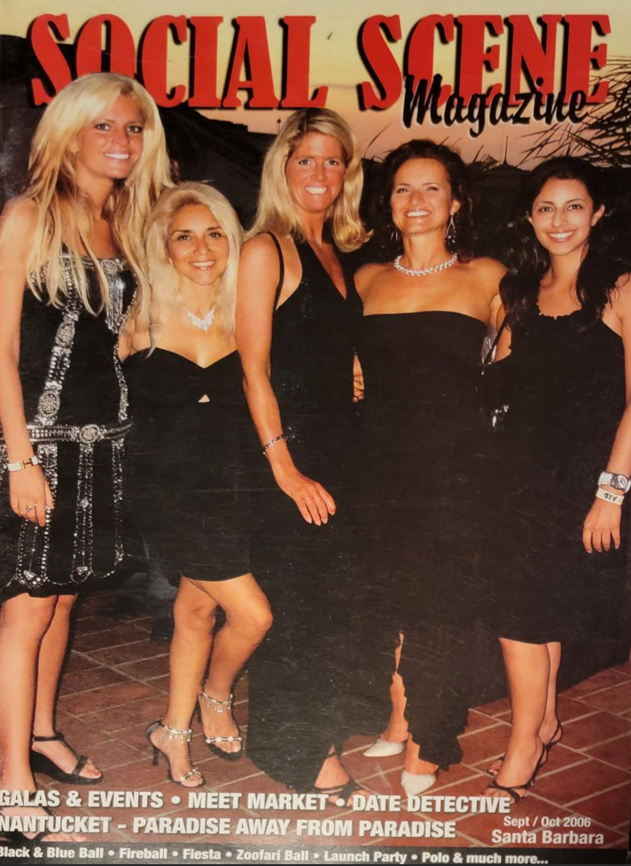Santa Barbara Social Scene Magazine Cover